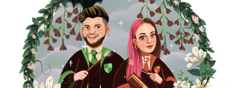 ZauberMerch Team Sarah und Stefan