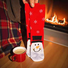 Wintersocken – 8 Motive für gemütliche Wintertage (Onesize)