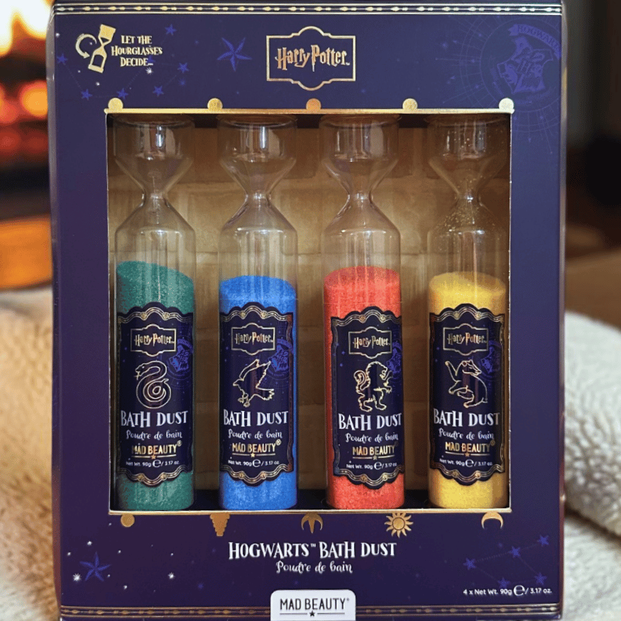 Harry Potter Badesalz - Zauberhaftes Geschenkset mit 4 Düften