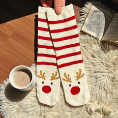 Wintersocken – 8 Motive für gemütliche Wintertage (Onesize)