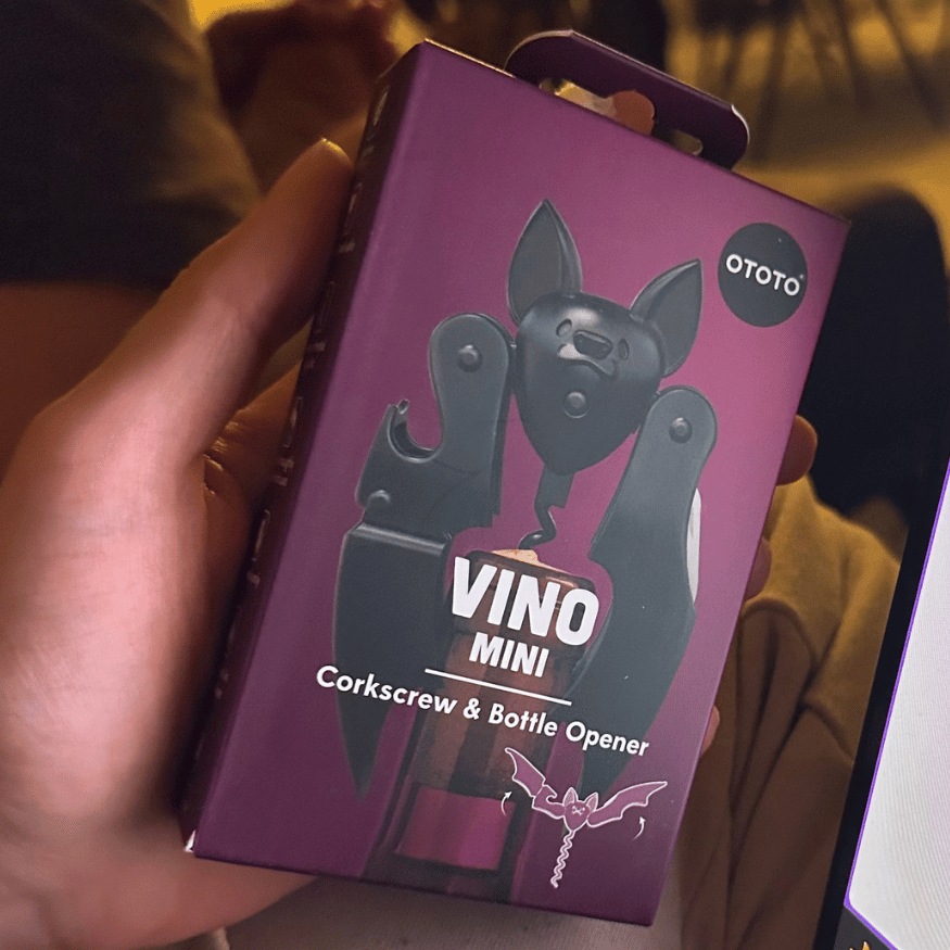 Flaschenöffner in Fledermausform OTOTO Mini Vino