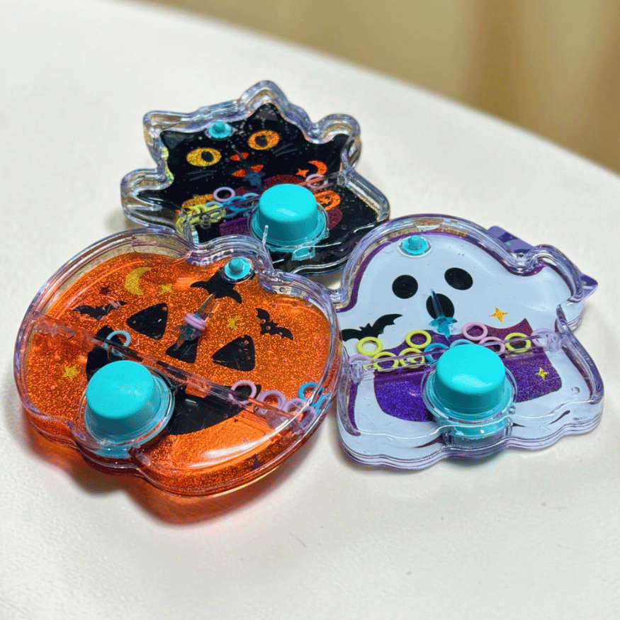 Halloween Wasserspiel – Spooky Katze, Geist & Kürbis