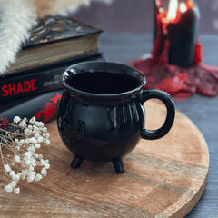 Schwarze Kessel Tasse
