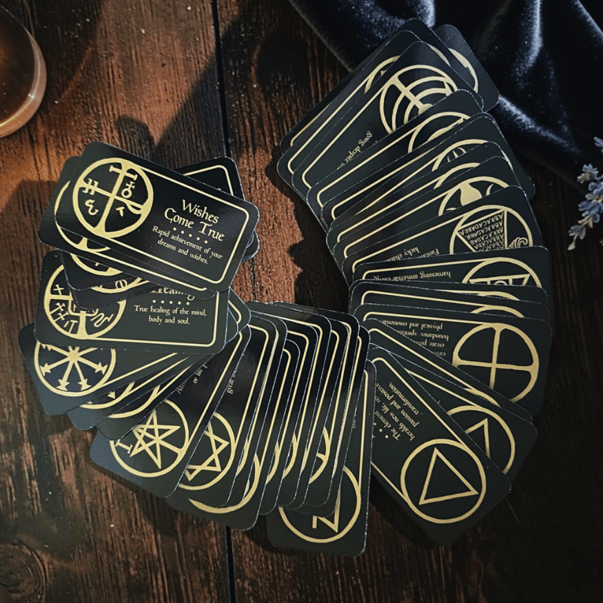 Orakelkarten Making Magick – 40 Karten mit Symbolen und Anleitung