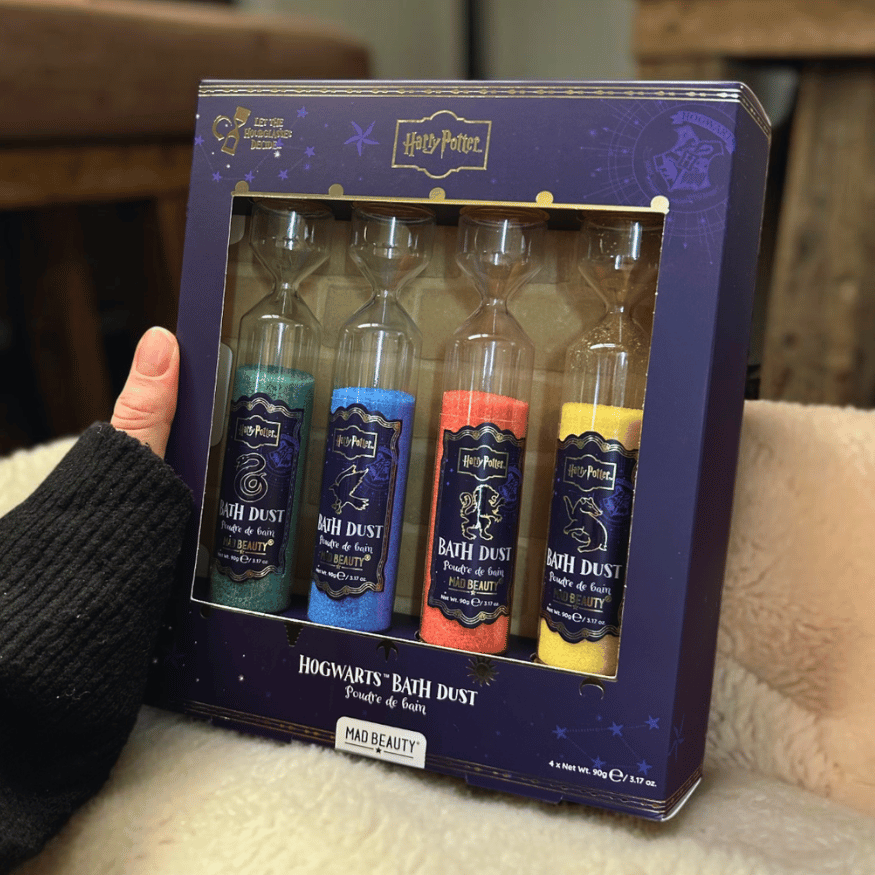 Harry Potter Badesalz - Zauberhaftes Geschenkset mit 4 Düften