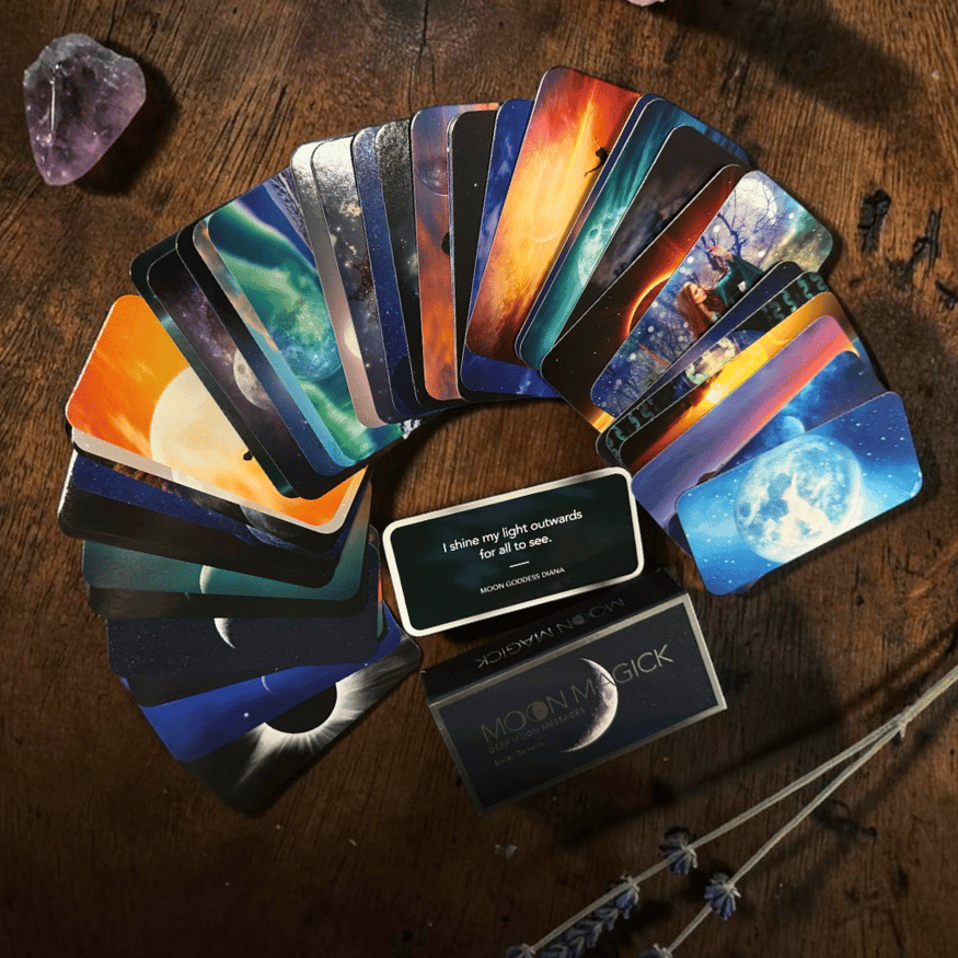 Mondkarten Moon Magick – Kleine Affirmationskarten zum Mondzyklus