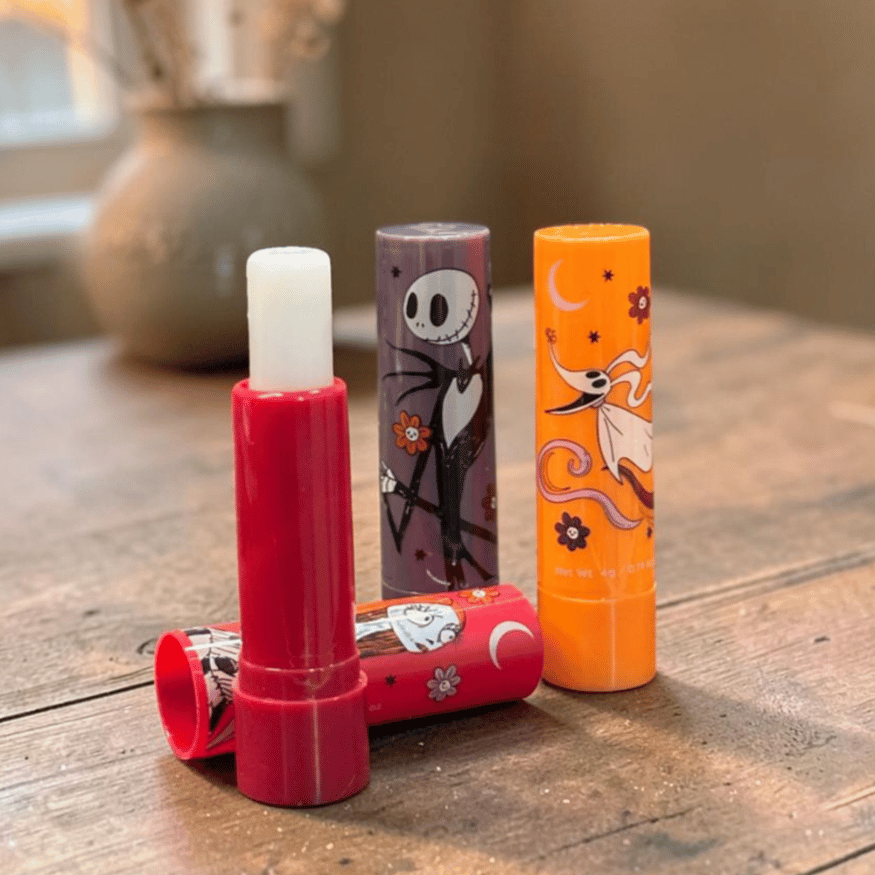 Nightmare Before Christmas Lippenbalsam-Trio mit Jack und Sally