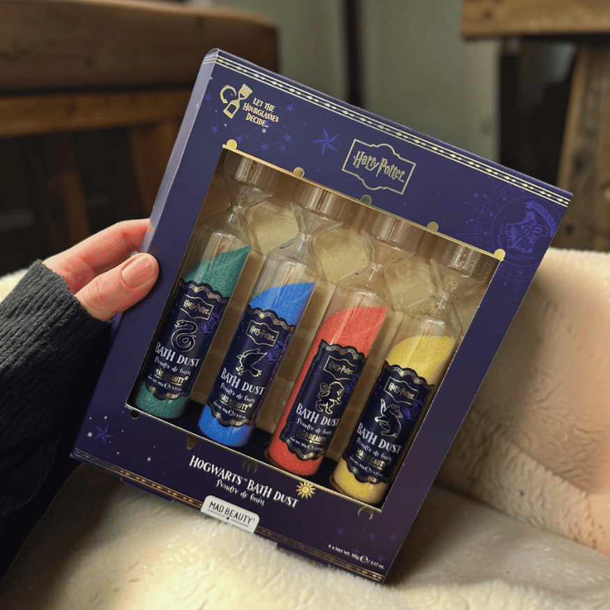 Harry Potter Badesalz - Zauberhaftes Geschenkset mit 4 Düften