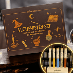 Alchemisten-Set - 5er Gewürz- und Dipset im Reagenzglas