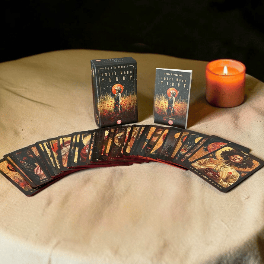 Amber Moon Tarot – Tarotkarten Set mit Booklet (Englisch)