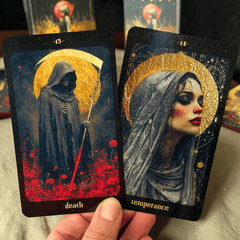 Amber Moon Tarot – Tarotkarten Set mit Booklet (Englisch)