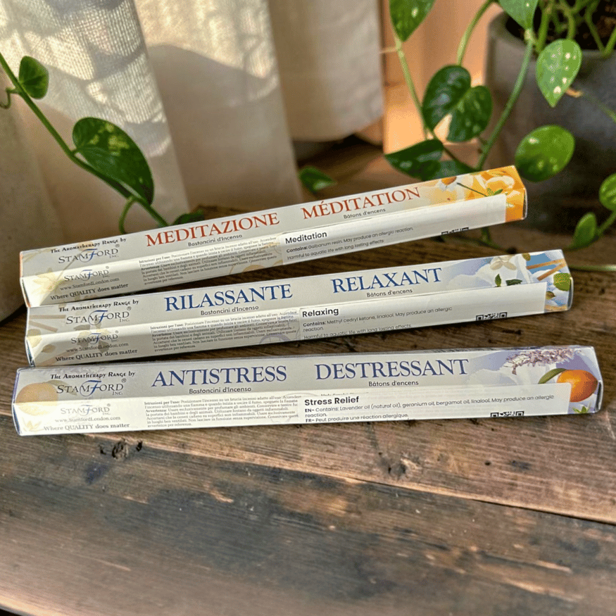 Auszeit Räucherstäbchen – 3 Aromatherapie-Düfte zur Auswahl