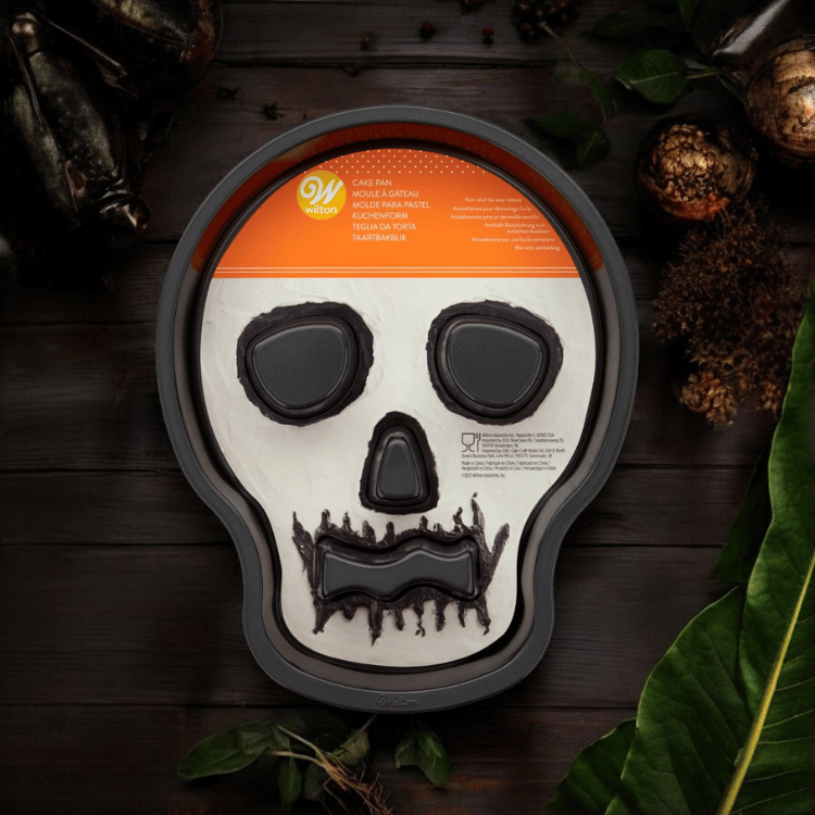 Backform Totenkopf – Halloween-Kuchenform