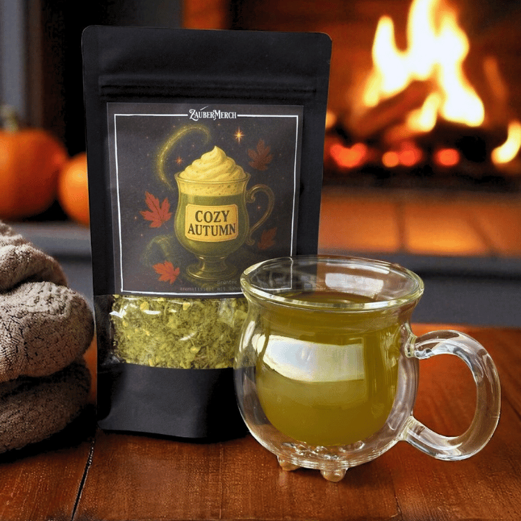 Cozy Autumn – Grüner Tee mit Matcha, Sahne & Vanille | Herbst Tee
