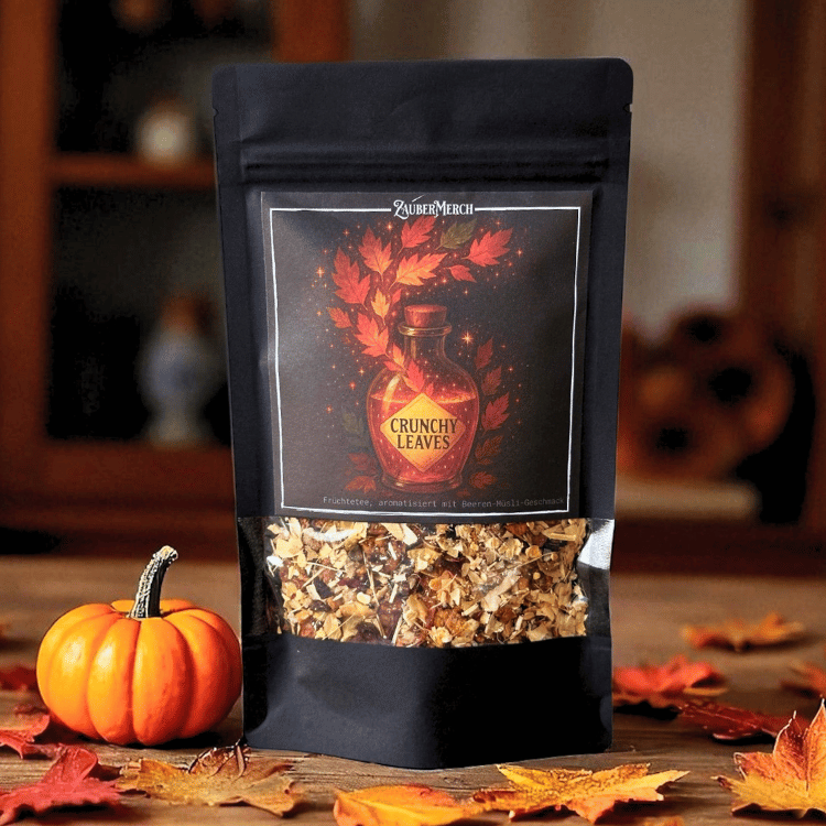 Crunchy Leaves – Früchtetee mit Beeren-Müsli-Geschmack | Herbst Tee