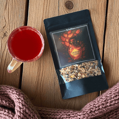 Crunchy Leaves – Früchtetee mit Beeren-Müsli-Geschmack | Herbst Tee