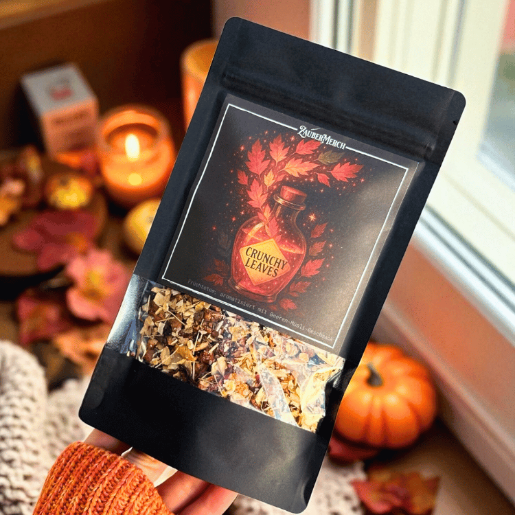 Crunchy Leaves – Früchtetee mit Beeren-Müsli-Geschmack | Herbst Tee