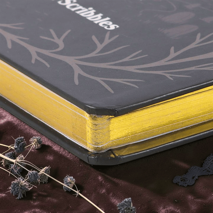 Ghost Stories A5 Notizbuch – Spooky Journal mit Geistermotiv