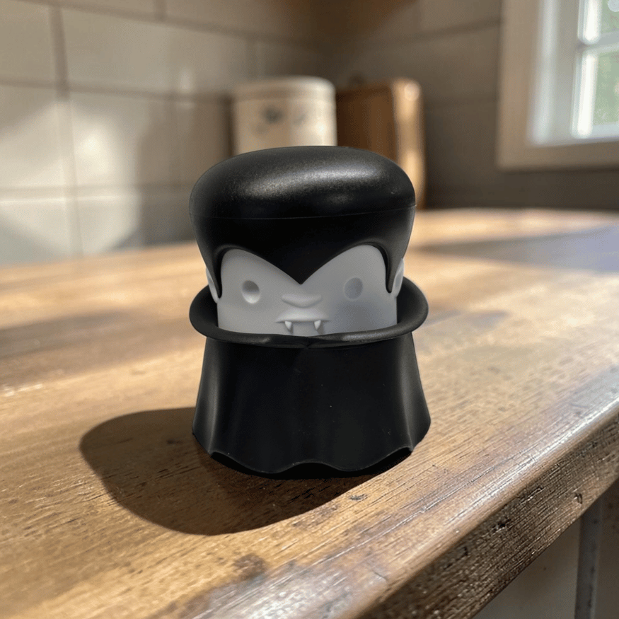 Knoblauchschneider Vampir – Knoblauchhacker im Dracula Design OTOTO