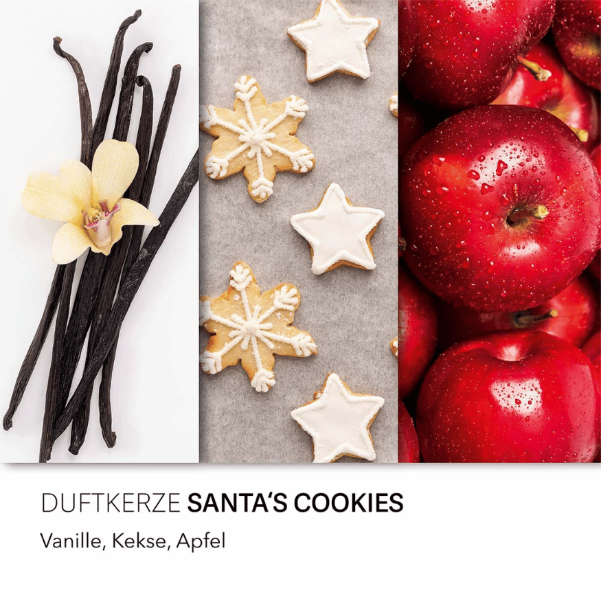 Duftkerze Weihnachtsmann Kekse  – 510 g / 100 Stunden (Candle Brothers)