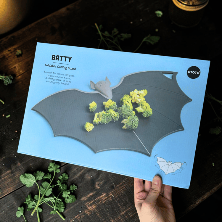 Faltbares Schneidebrett in Fledermausform – Batty