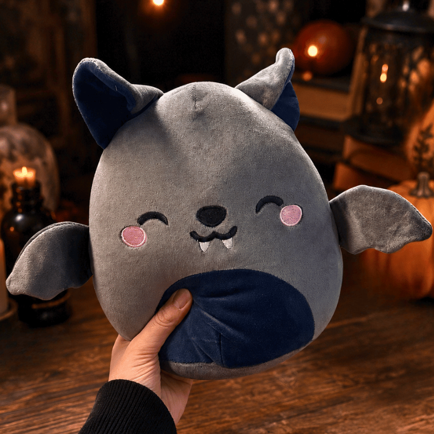 Fledermaus-Plüschfigur – Kuscheliges Fledermaus-Kuscheltier aus weichem Plüsch