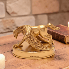 Harry Potter Figur Seidenschnabel – Goldene Hippogreif-Figur