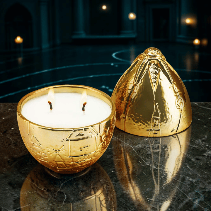 Harry Potter Duftkerze Golden Egg – Kerze im goldenen Ei mit Freesie & Moschus