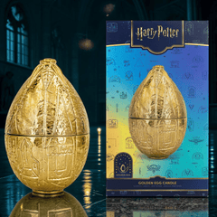 Harry Potter Duftkerze Golden Egg – Kerze im goldenen Ei mit Freesie & Moschus