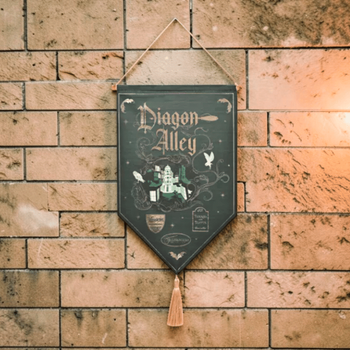 Harry Potter Wandbanner – Winkelgasse, Ligusterweg oder Honeydukes