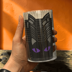Halloween-Cupcakeförmchen mit schwarzer Katze – 12er-Set