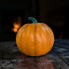 Halloween-Deko Kürbis aus Schaumstoff (20 cm)