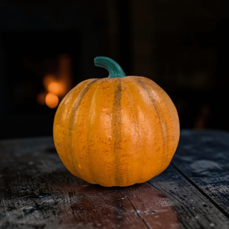 Halloween-Deko Kürbis aus Schaumstoff (20 cm)