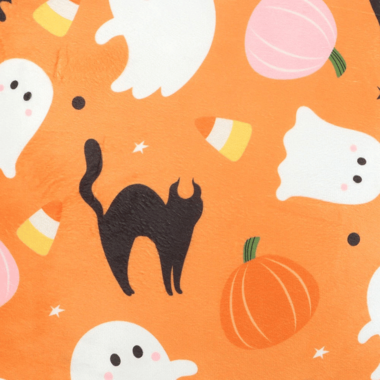 Halloween Kissen mit Geist – Sweet & Spooky oder Lustiger Spruch