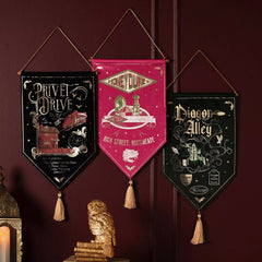 Harry Potter Wandbanner – Winkelgasse, Ligusterweg oder Honeydukes