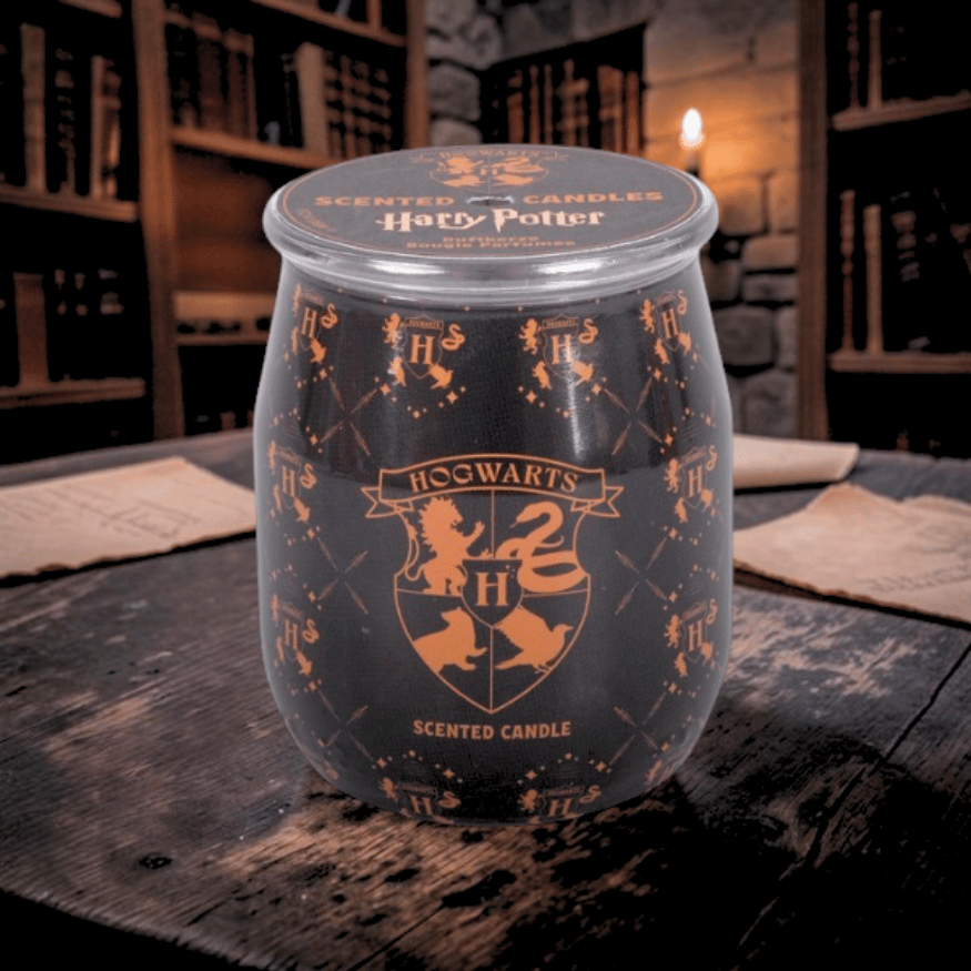 Harry Potter Duftkerze Hogwarts-Fass – Sandelholz & Moschus