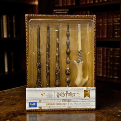 Harry Potter Zauberstab-Kerzen – 5-teiliges Set mit Funkeleffekt