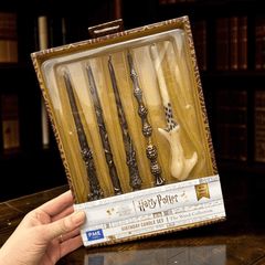 Harry Potter Zauberstab-Kerzen – 5-teiliges Set mit Funkeleffekt
