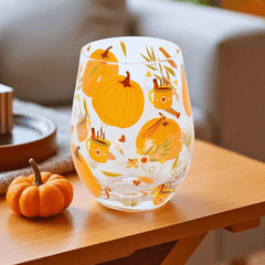 Herbst Trinkglas