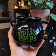 Hexenkessel Tasse Hocus Pokus – Keramikbecher in Kessel Form