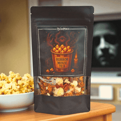 Horror Movie Tea – Früchtetee mit Erdbeer-Popcorn-Geschmack | Halloween Tee