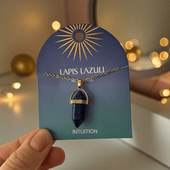 Kristall-Anhänger – Edelstahlketten mit echten Steinen als Geschenkidee