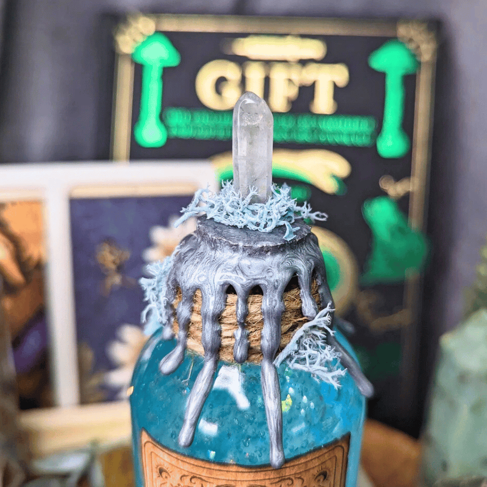 Zaubertrank Flasche Deko - Full Moon Essence