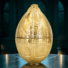 Harry Potter Duftkerze Golden Egg – Kerze im goldenen Ei mit Freesie & Moschus