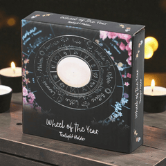 Jahreskreis Teelichthalter – witchy Kerzenhalter Wheel of the Year