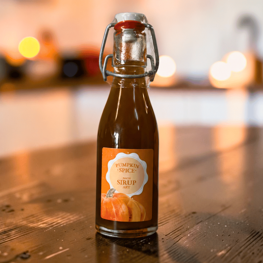 Pumpkin Spice Sirup - süßes Herbstaroma vom Hof