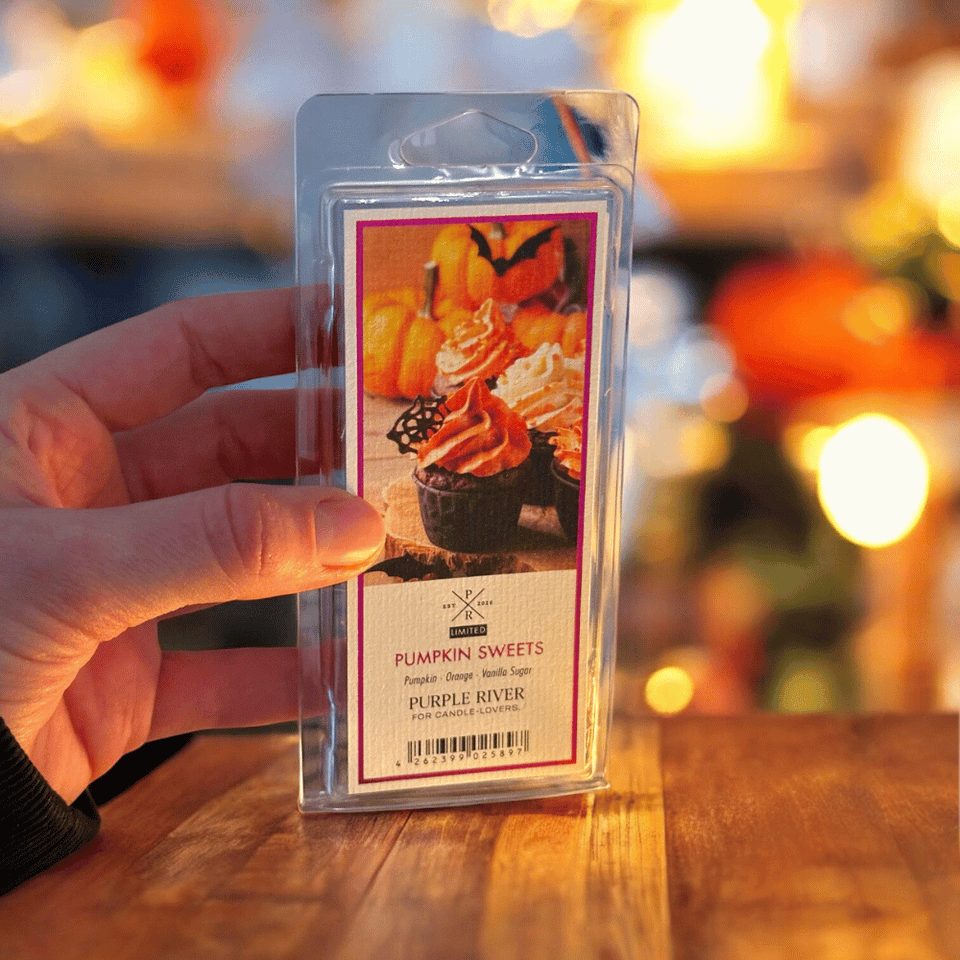 Duftwachs Pumpkin Sweets – Süß-würzige Herbst- & Halloween-Düfte