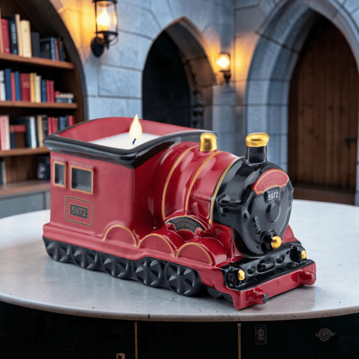 Harry Potter Duftkerze Hogwarts Express – Lok-Kerze mit Beere & Tonkabohne
