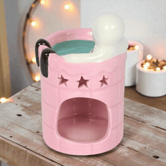 Skelett im Pool Duftlampe „Dead Cool“ – Summerween Deko für Duftöl und Waxmelts