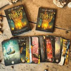 Sacred Forest Orakelkarten – Wald Orakel mit Anleitung & Audios (Englisch)